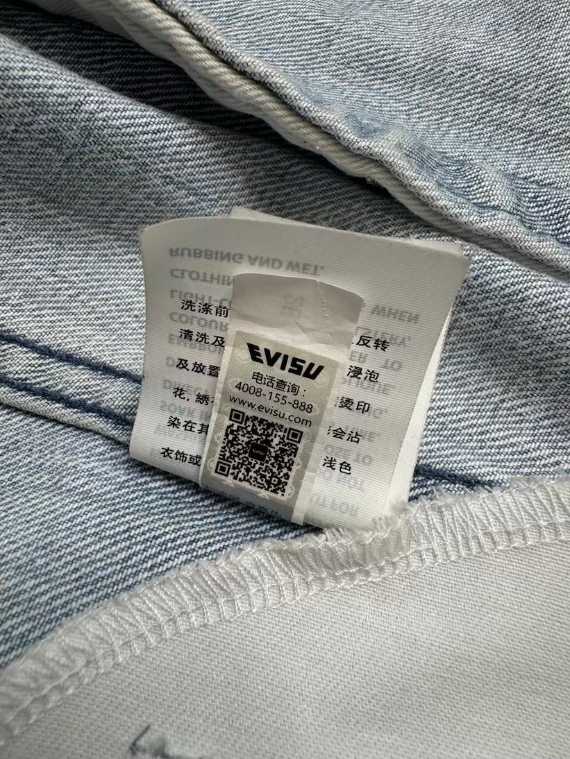 EVISU X SFERA EBBASTA DENIM JACKET