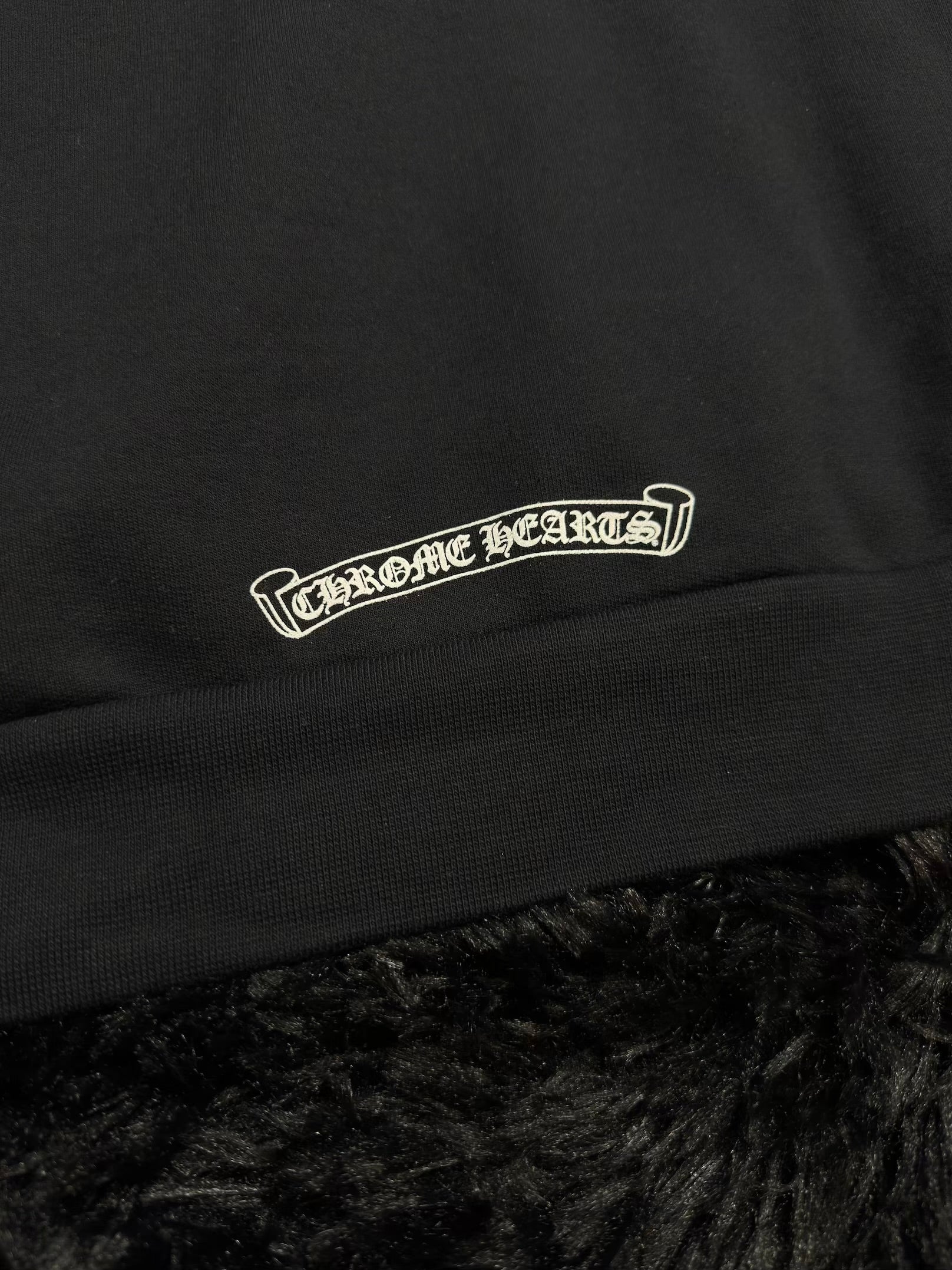 CHROME HEARTS SCRIPT LOGO HOODIE