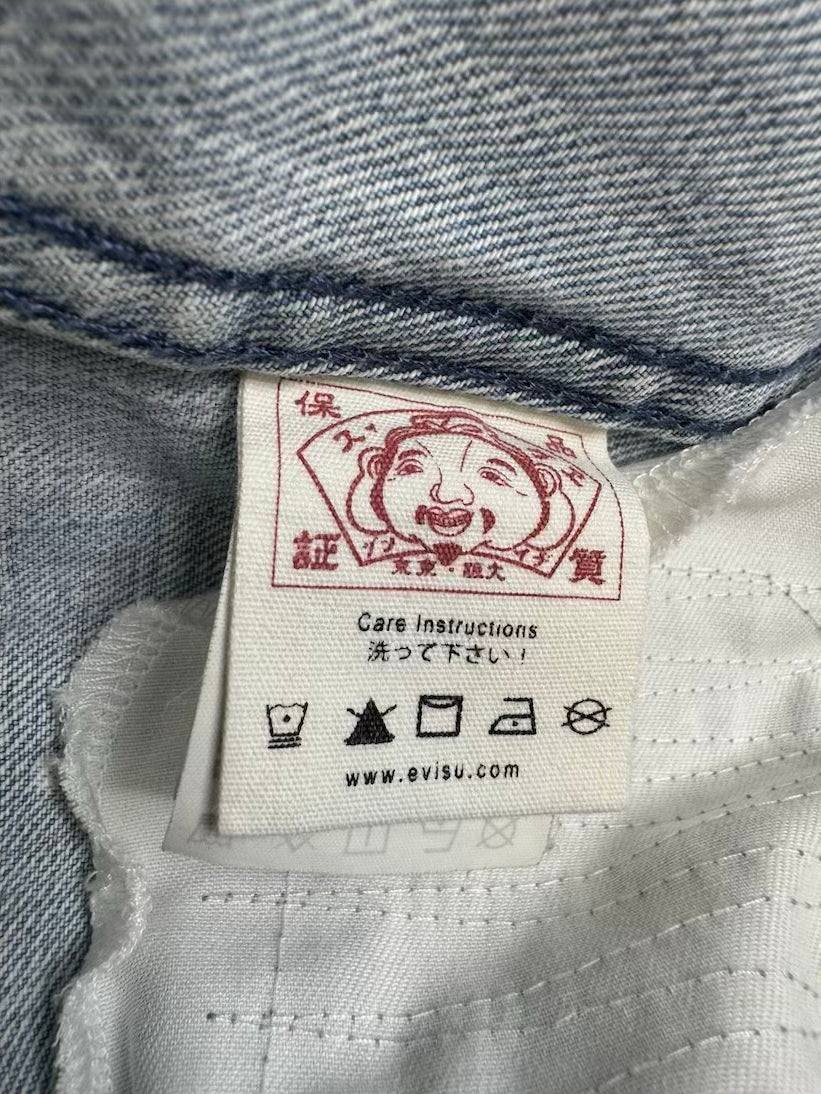 EVISU X SFERA EBBASTA DENIM JACKET
