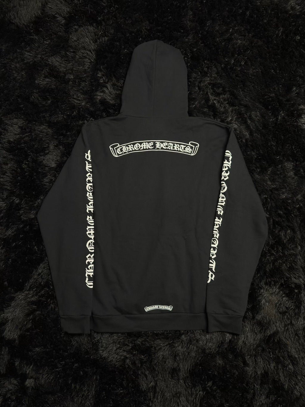 CHROME HEARTS SCRIPT LOGO HOODIE