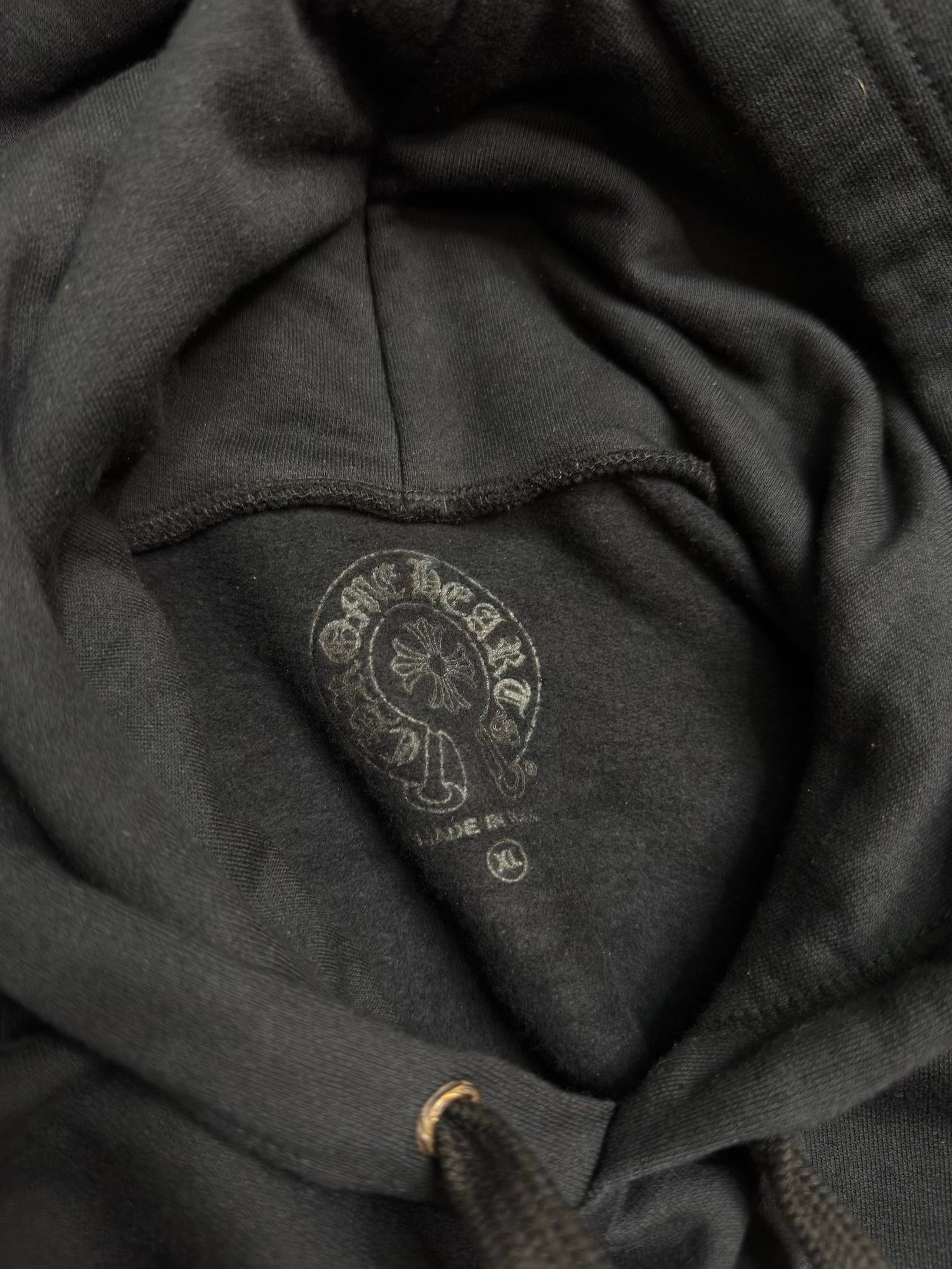 CHROME HEARTS SCRIPT LOGO HOODIE