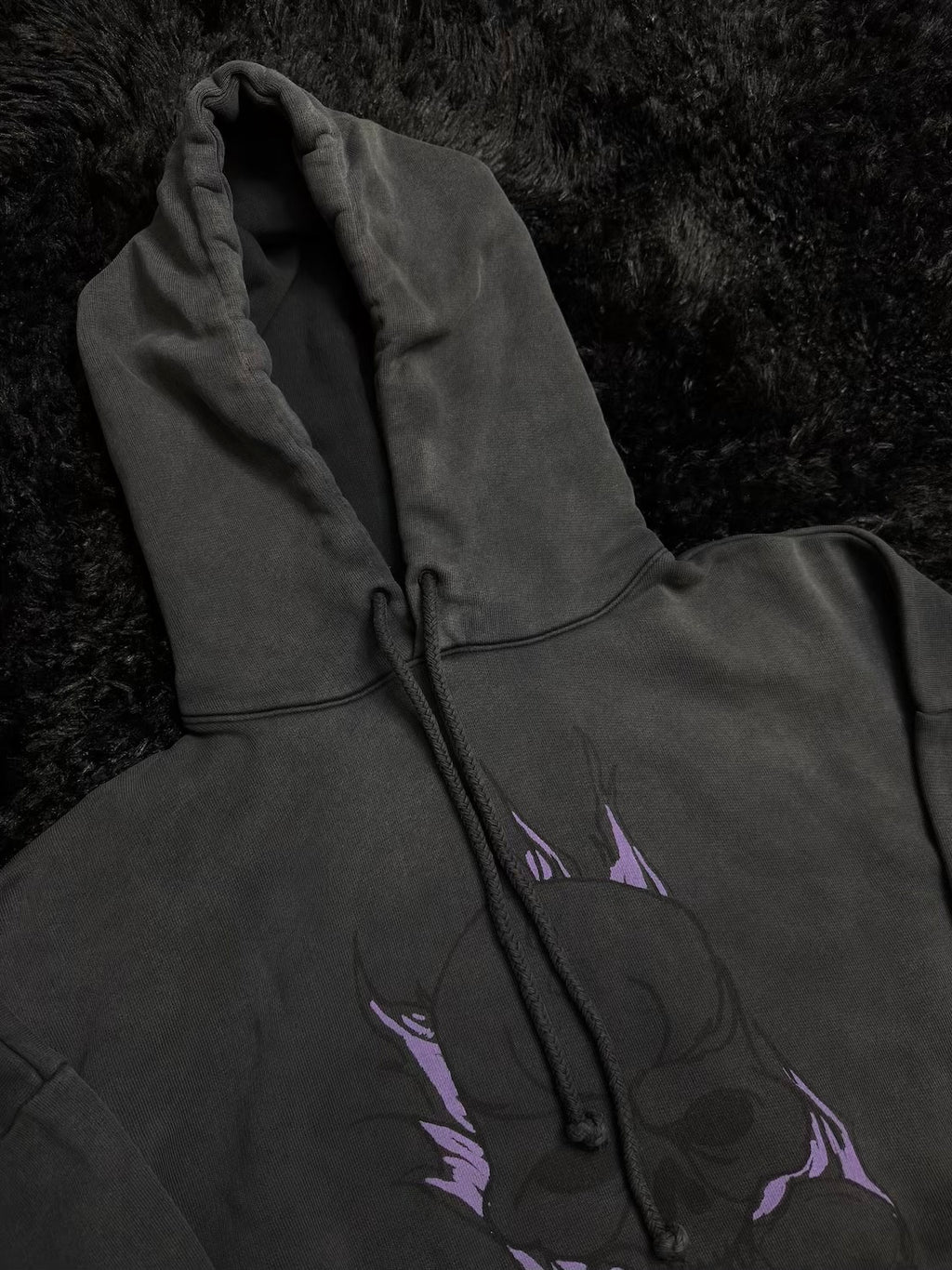 ACNE STUDIOS FESTER SKULL HOODIE