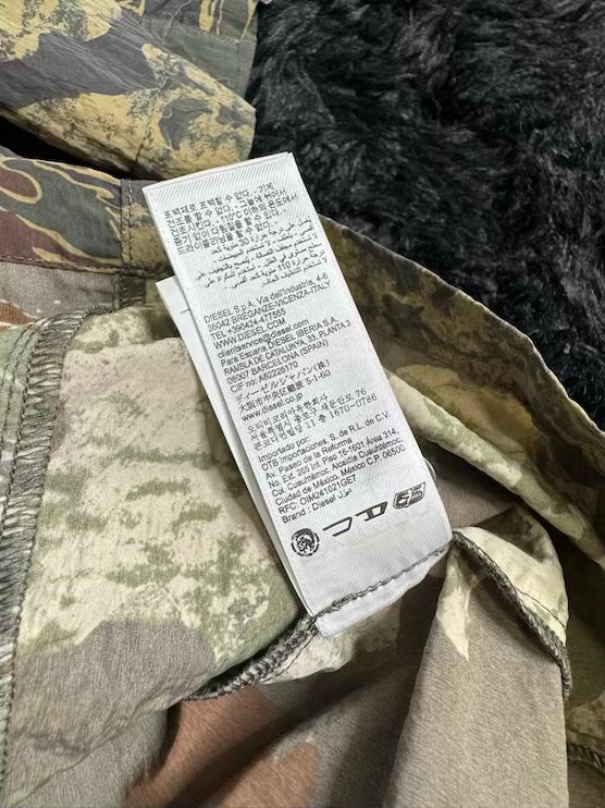 DIESEL TIGER CAMO SHIRT