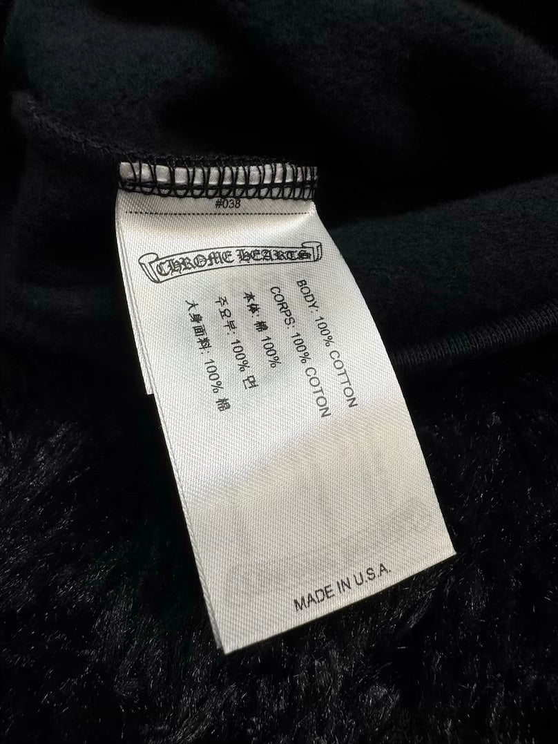 CHROME HEARTS SCRIPT LOGO HOODIE