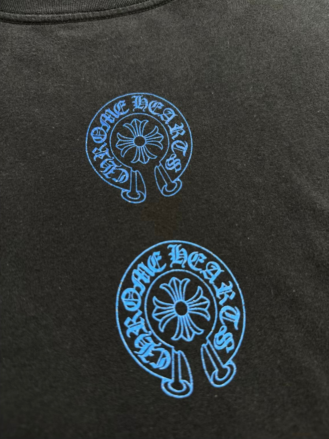 CHROME HEARTS MULTI-COLOR HORSESHOE T-SHIRT