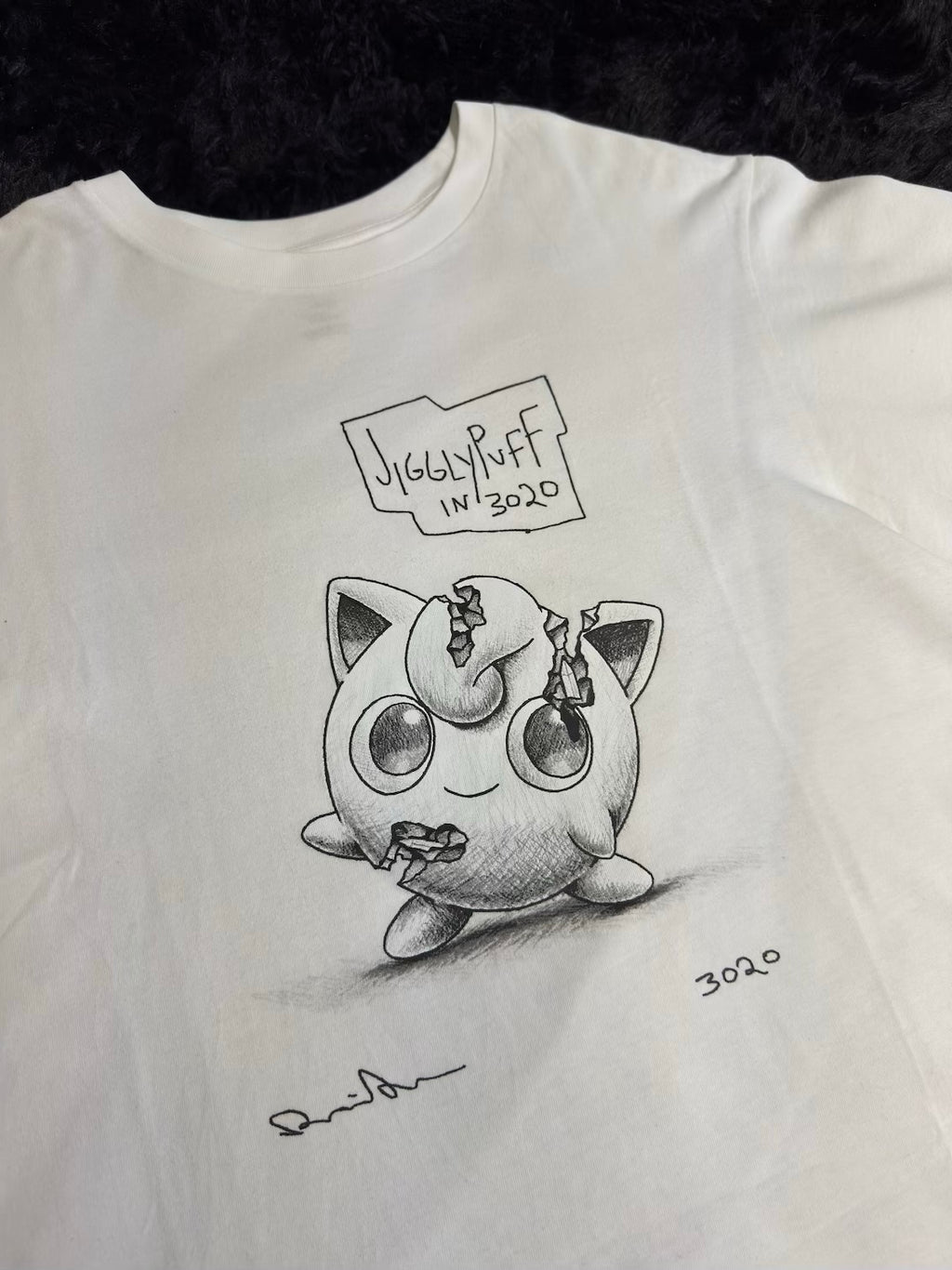 UNIQLO X DANIEL ARSHAM X POKÉMON JIGGLYPUFF T-SHIRT