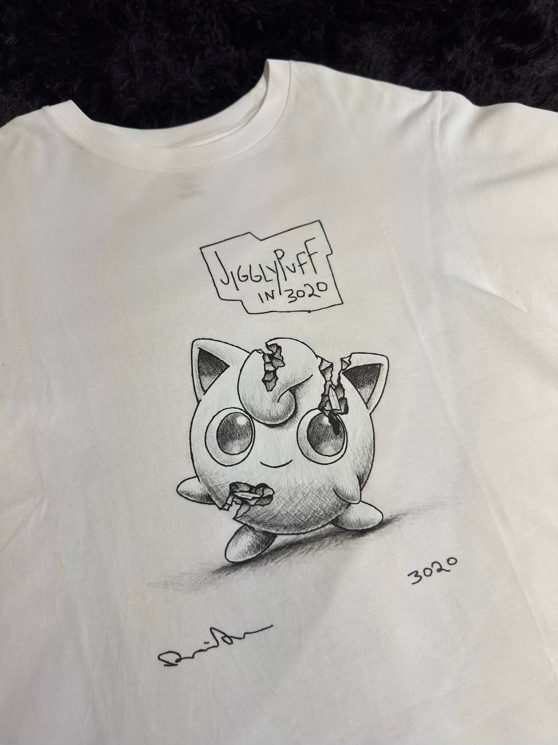 UNIQLO X DANIEL ARSHAM X POKÉMON JIGGLYPUFF T-SHIRT