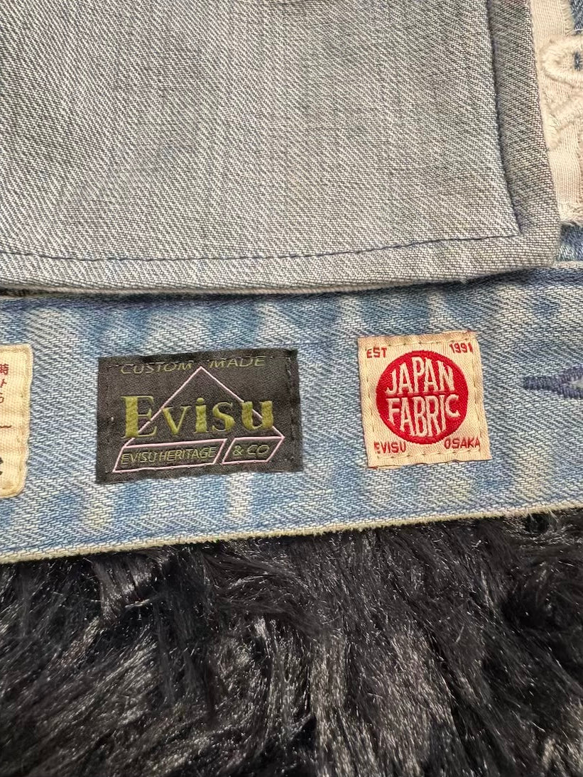 EVISU X SFERA EBBASTA DENIM JACKET