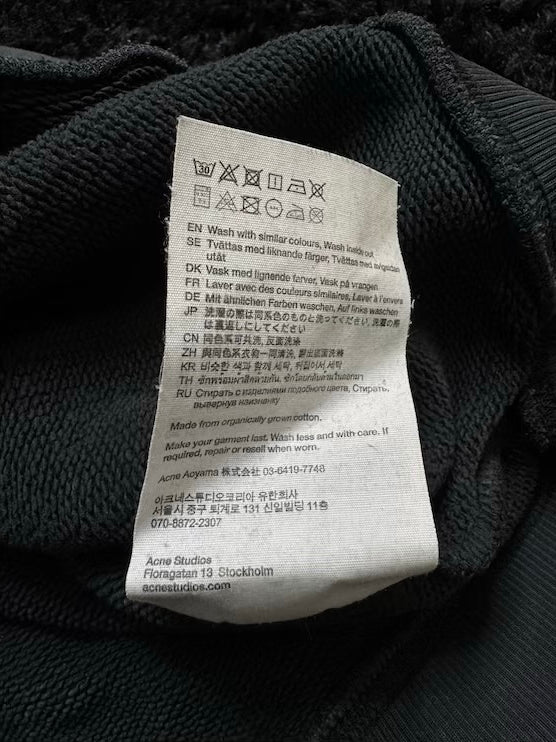 ACNE STUDIOS FESTER SKULL HOODIE