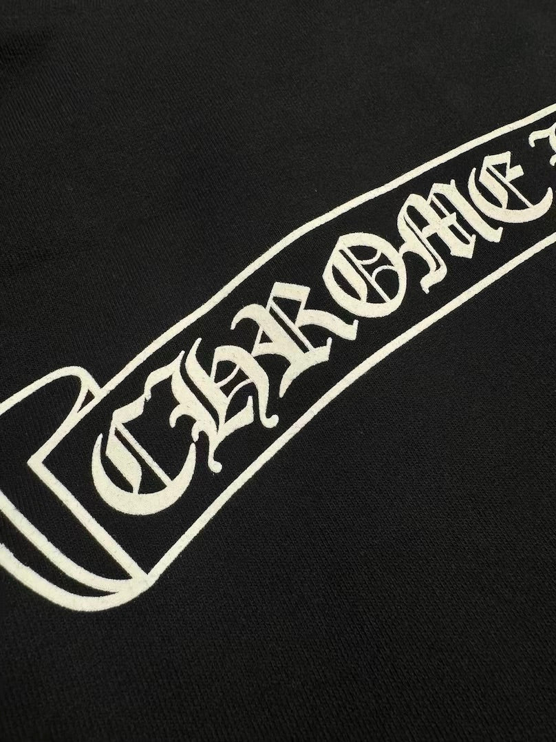 CHROME HEARTS SCRIPT LOGO HOODIE