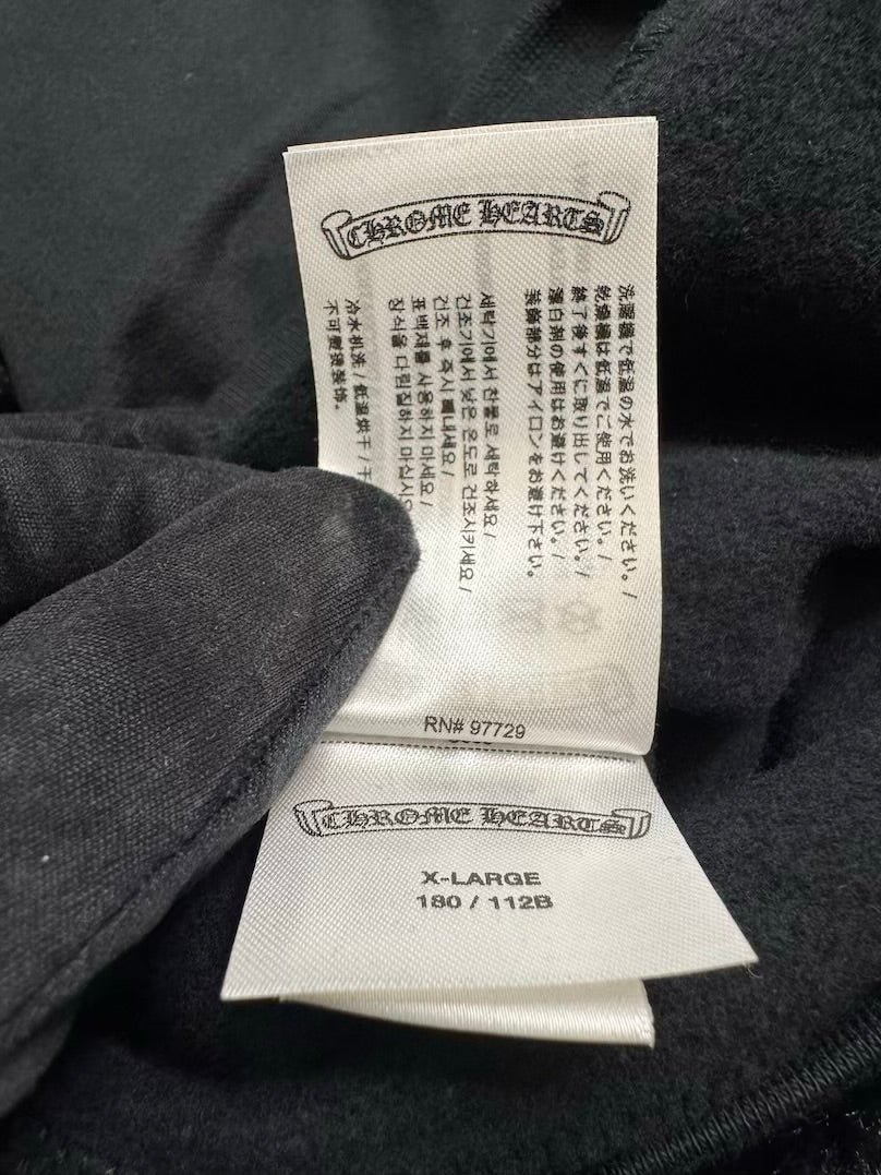CHROME HEARTS SCRIPT LOGO HOODIE