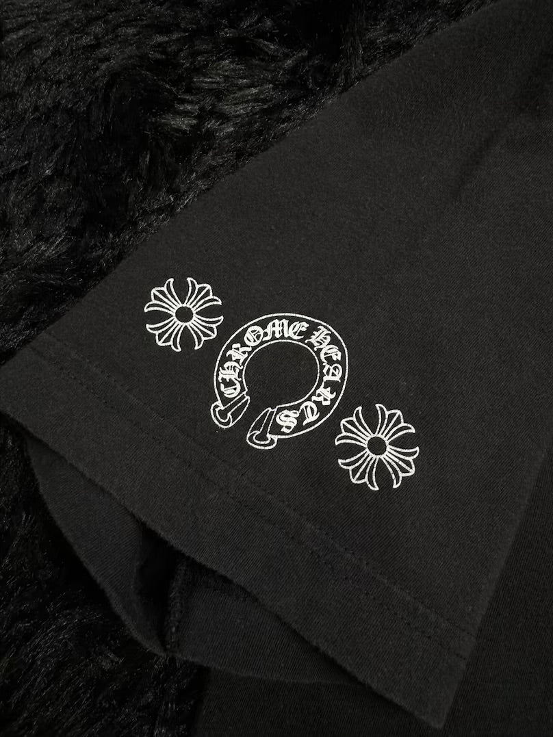CHROME HEARTS MULTI-COLOR HORSESHOE T-SHIRT