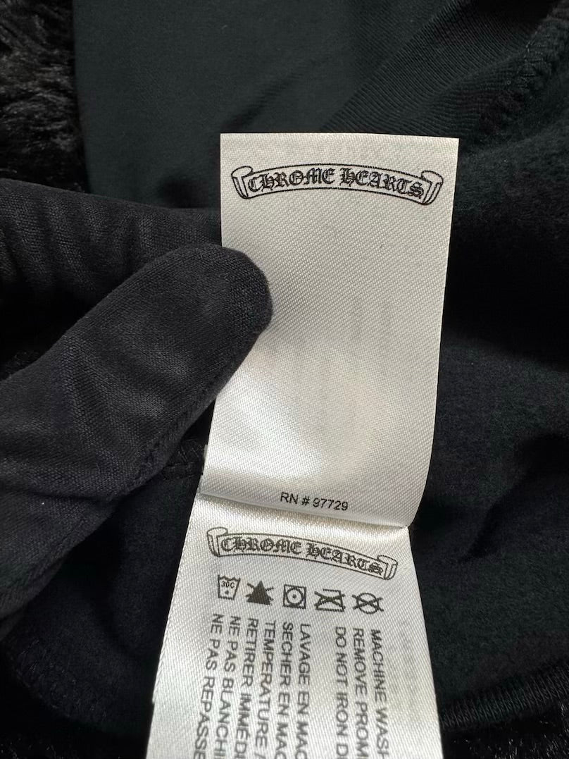 CHROME HEARTS SCRIPT LOGO HOODIE