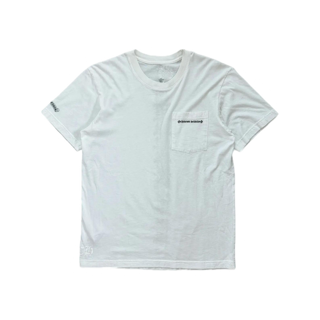 CHROME HEARTS VERTICAL CEMETERY CROSS T-SHIRT