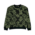 LOUIS VUITTON "MONOGRAM CONTOUR" CREWNECK SWEATSHIRT