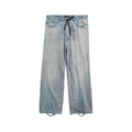 BALENCIAGA BAGGY DESTROYED JEANS