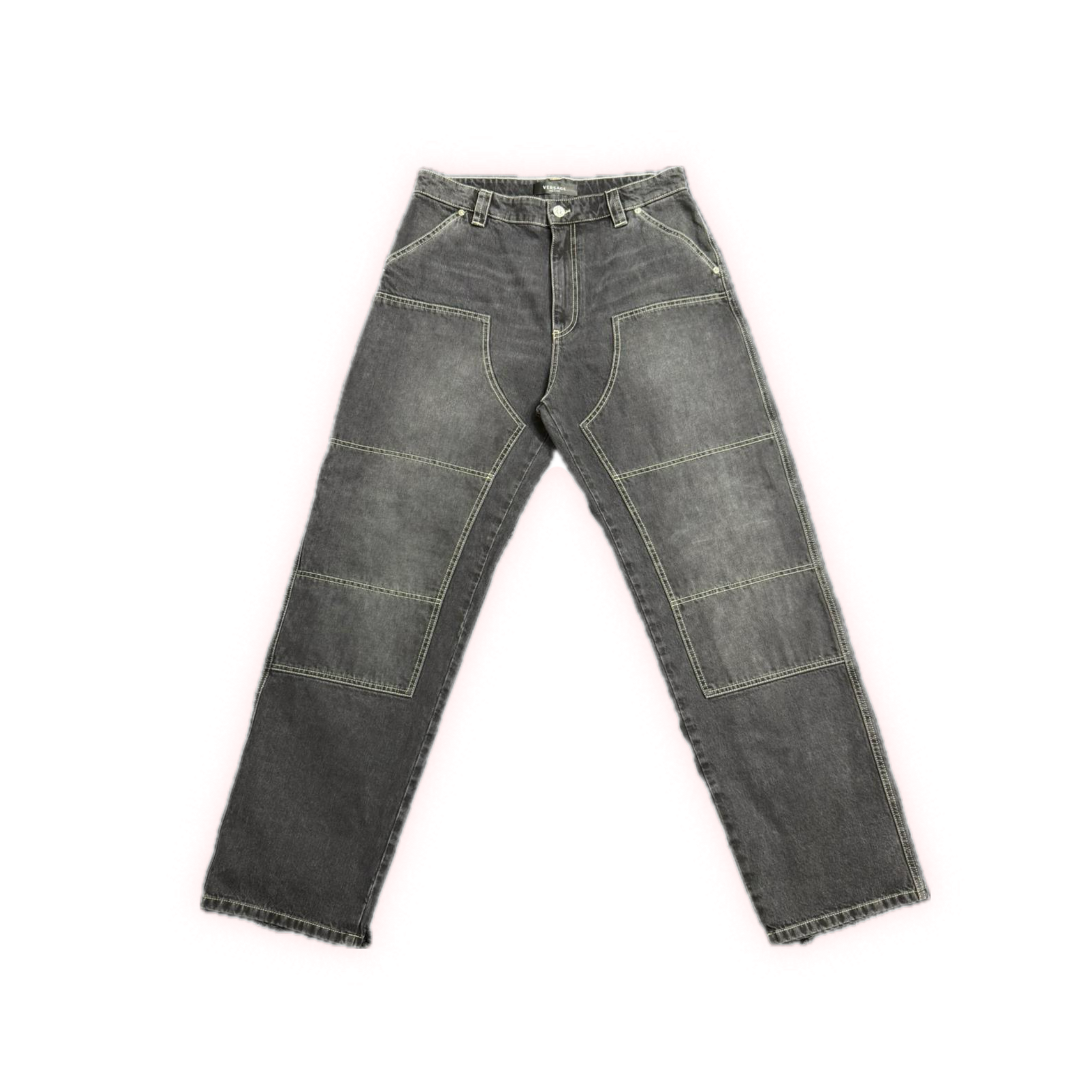 VERSACE BAGGY PANEL JEANS