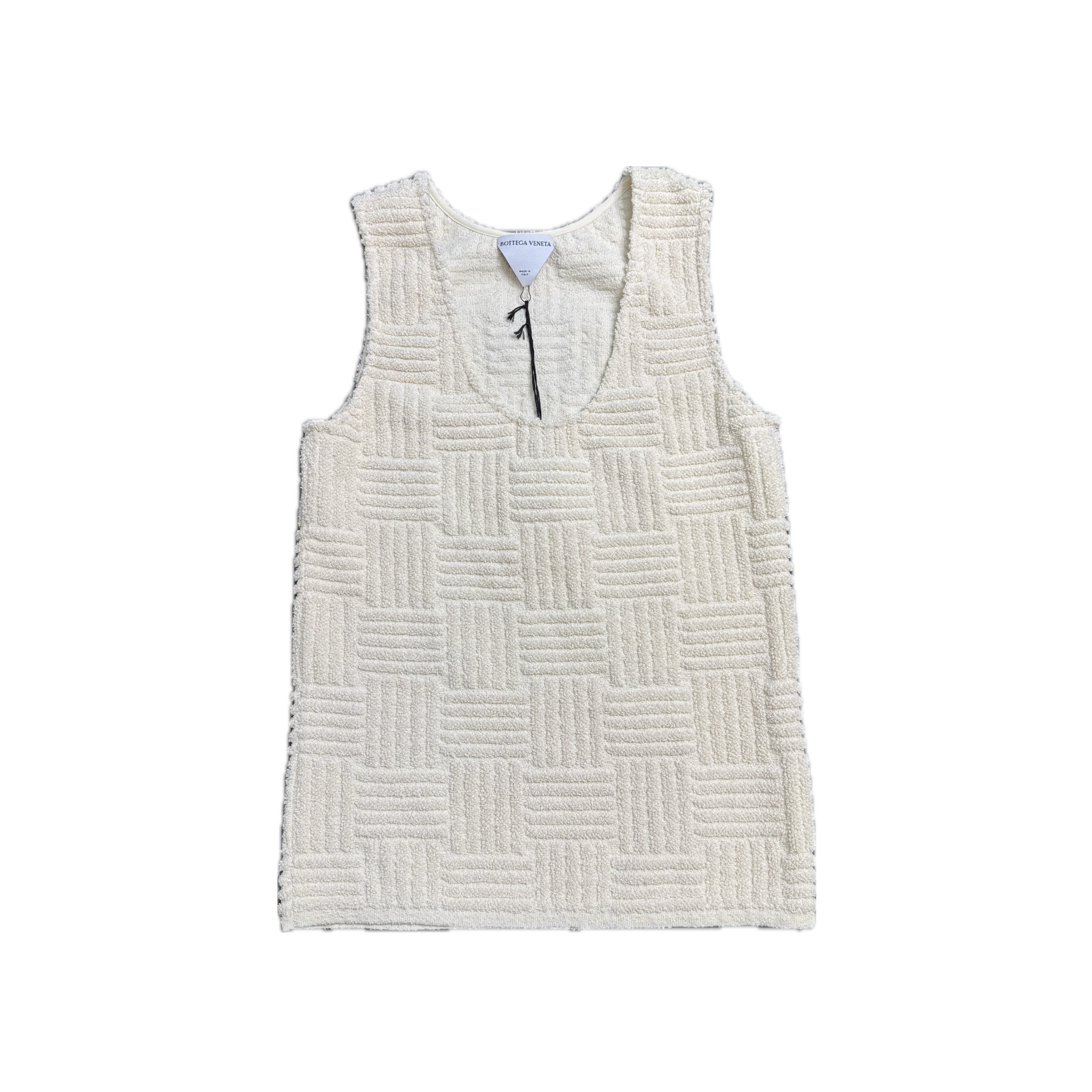 BOTTEGA VENETA TEXTURED INTRECCIO TOP