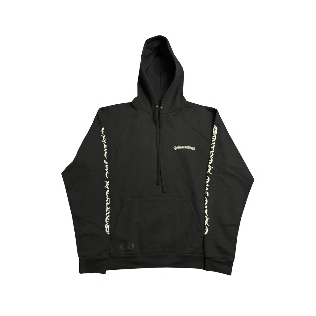CHROME HEARTS SCRIPT LOGO HOODIE