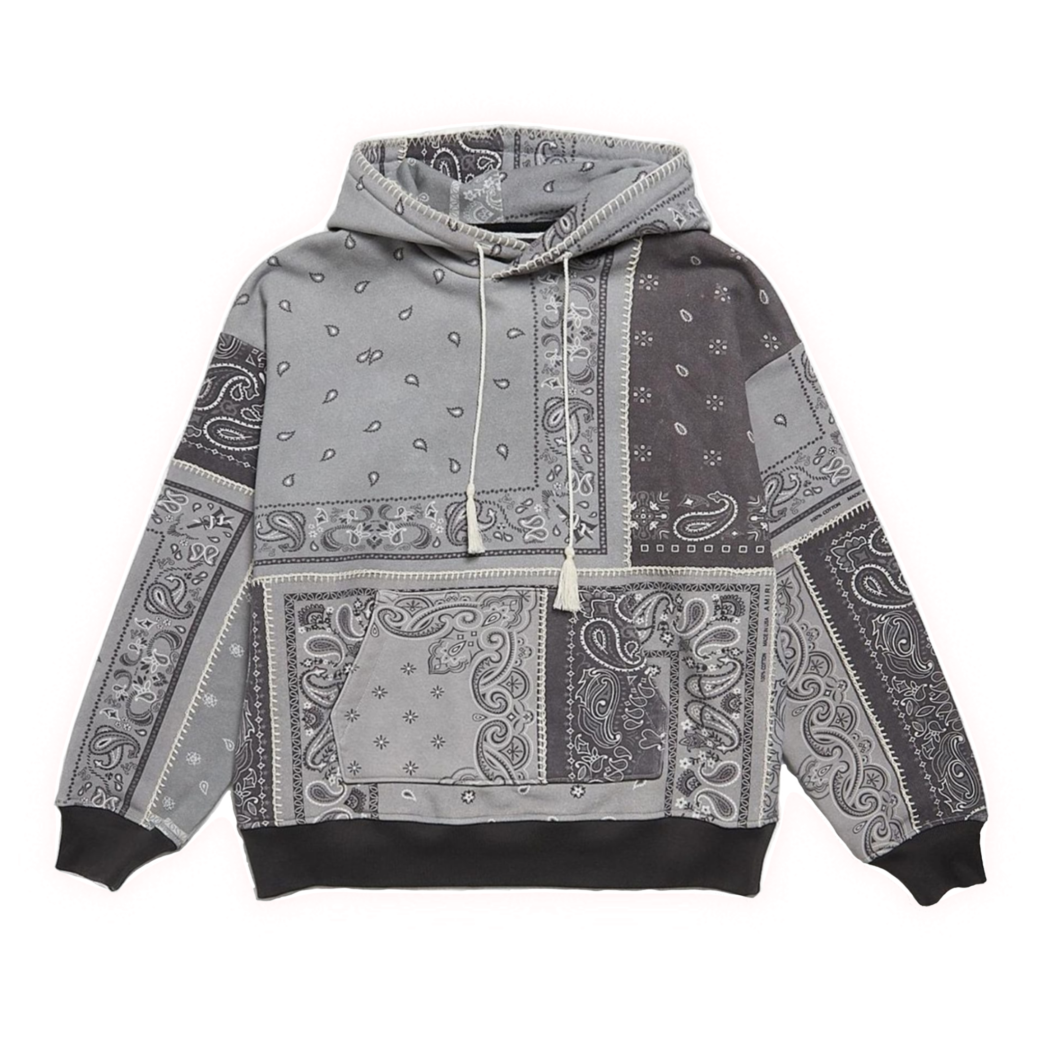 AMIRI BANDANA OVERSIZED HOODIE