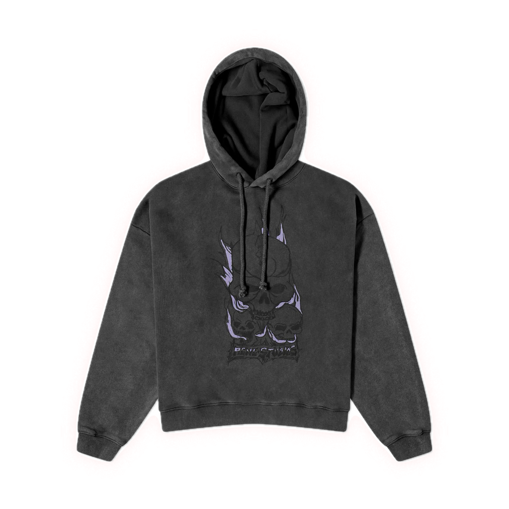 ACNE STUDIOS FESTER SKULL HOODIE