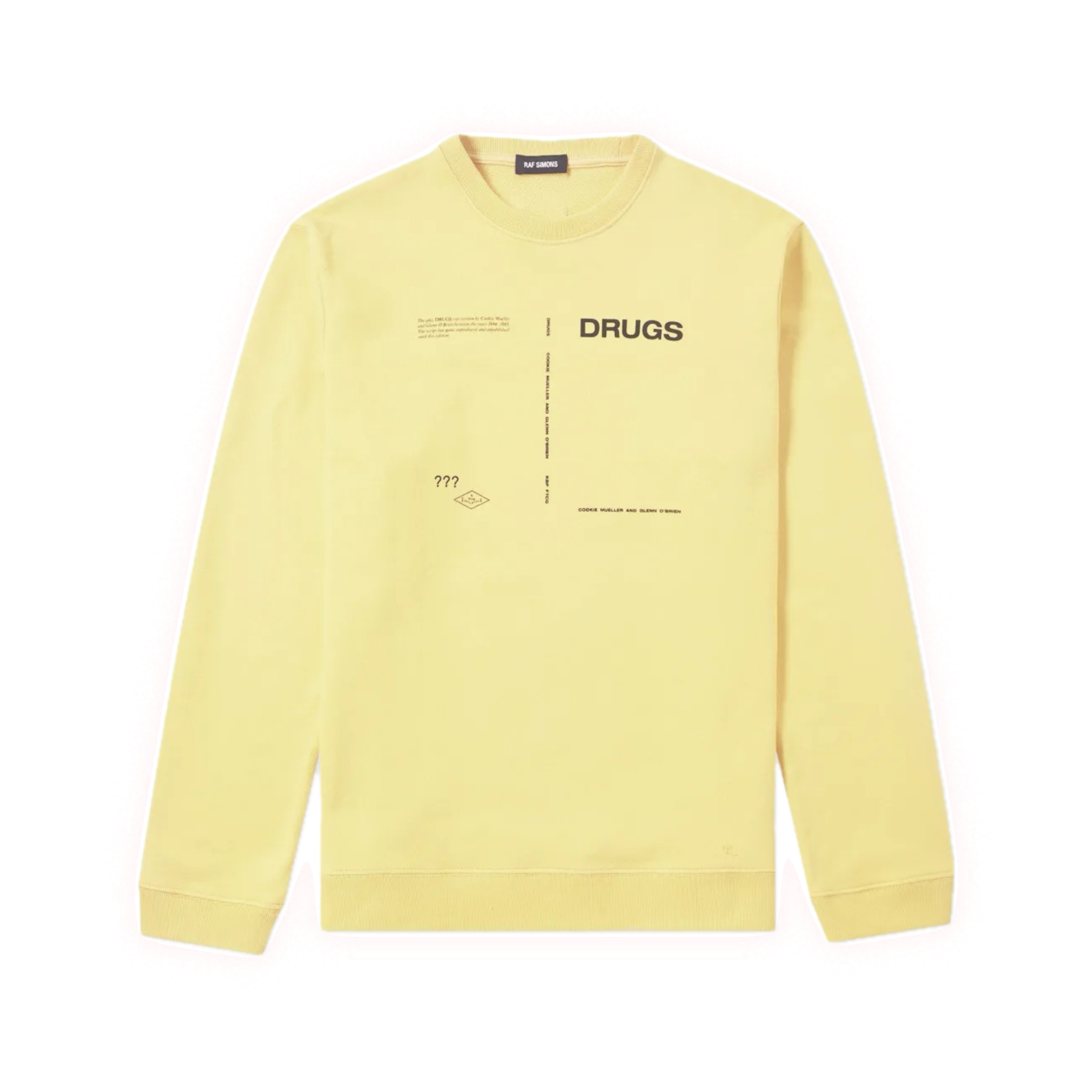 RAF SIMONS DRUGS SWEATSHIRT