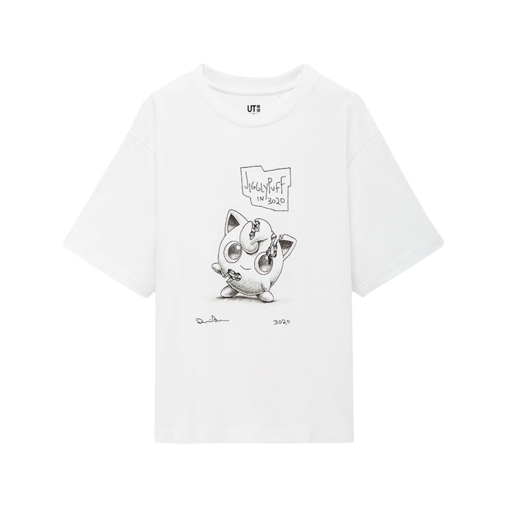 UNIQLO X DANIEL ARSHAM X POKÉMON JIGGLYPUFF T-SHIRT