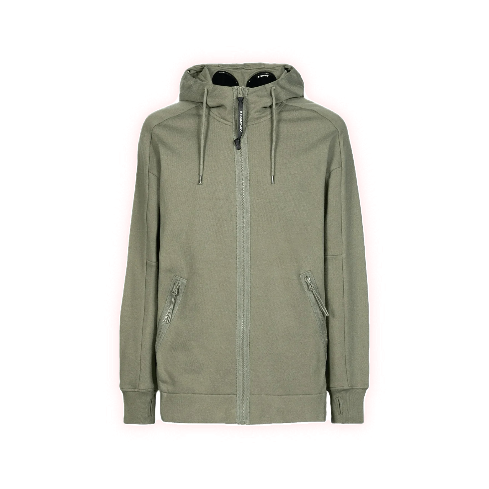 C.P. COMPANY GOGGLES ZIP-UP HOODIE