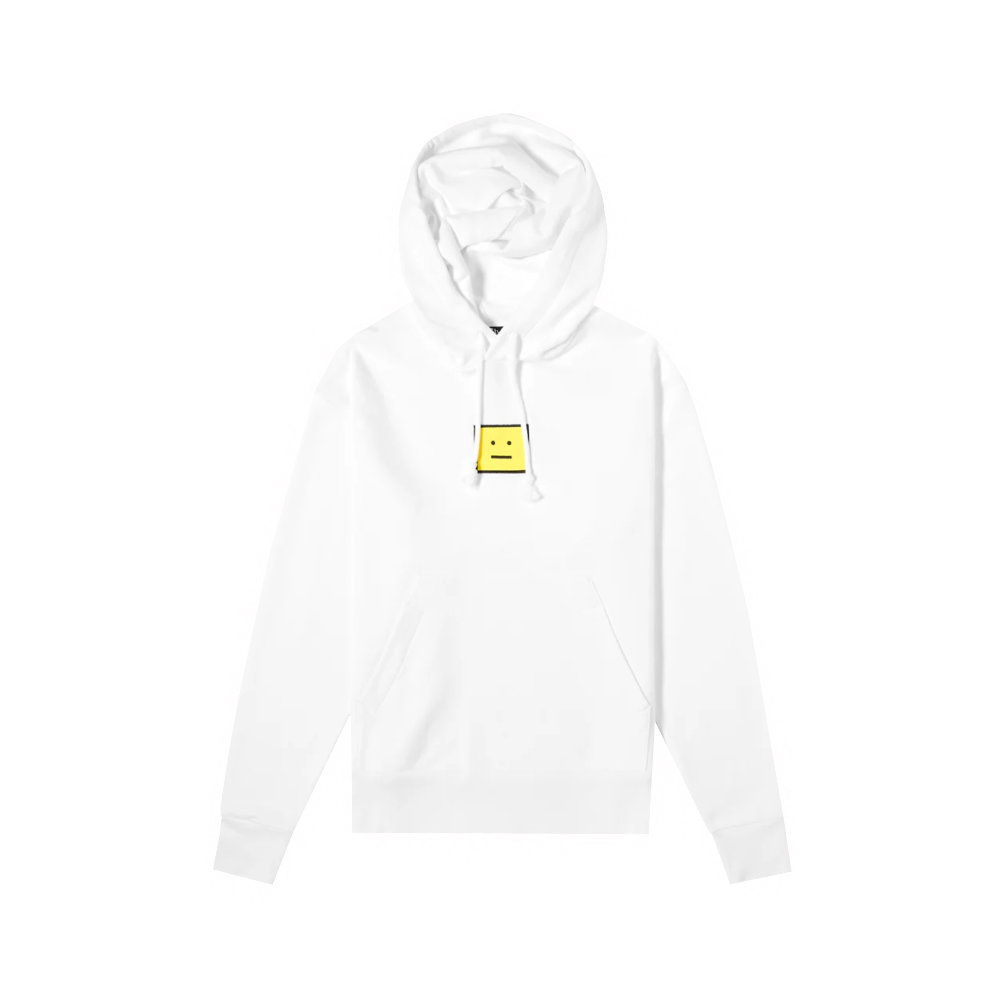 ACNE STUDIOS YELLOW FACE HOODIE