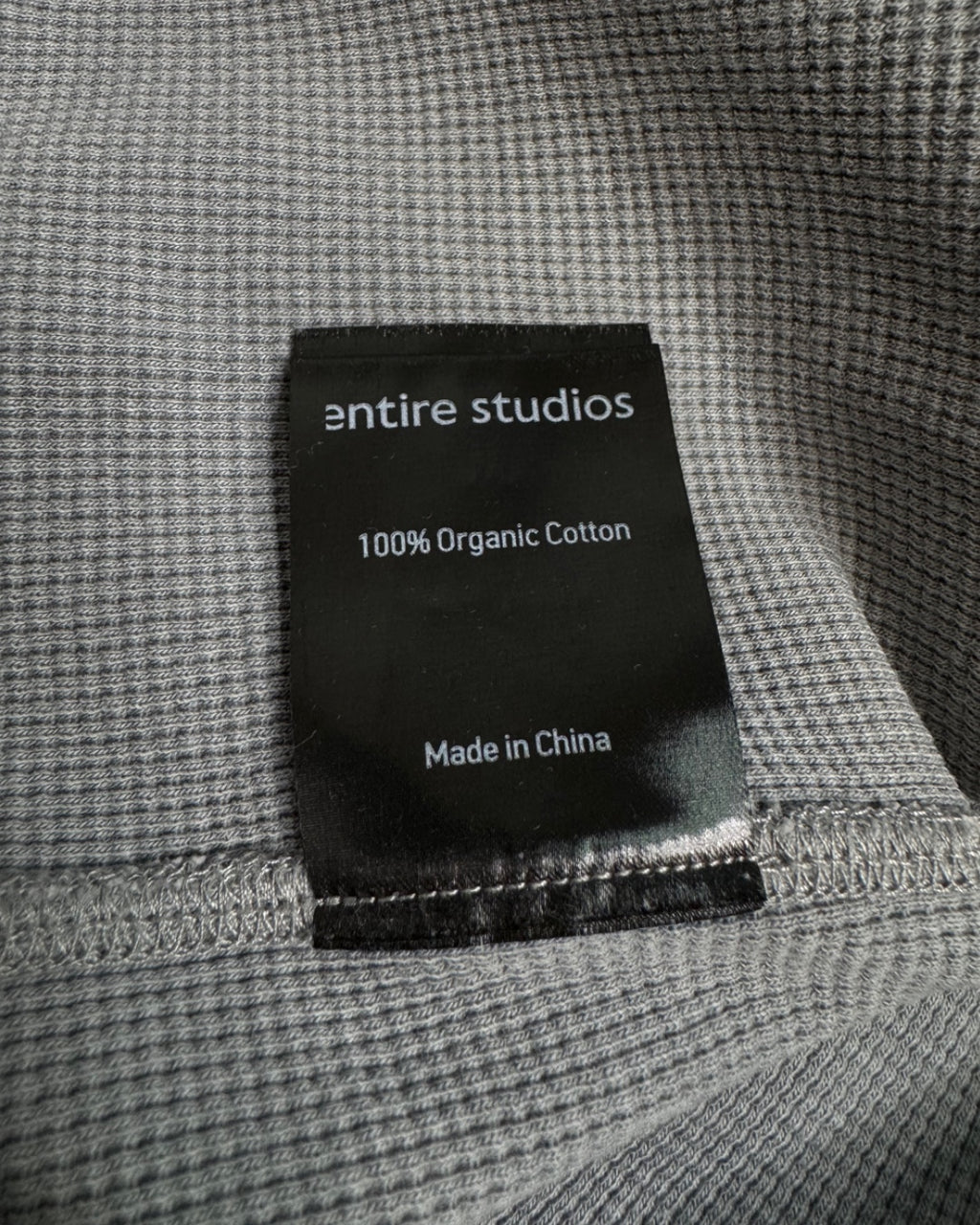 ENTIRE STUDIOS THERMAL LONG SLEEVE T-SHIRT
