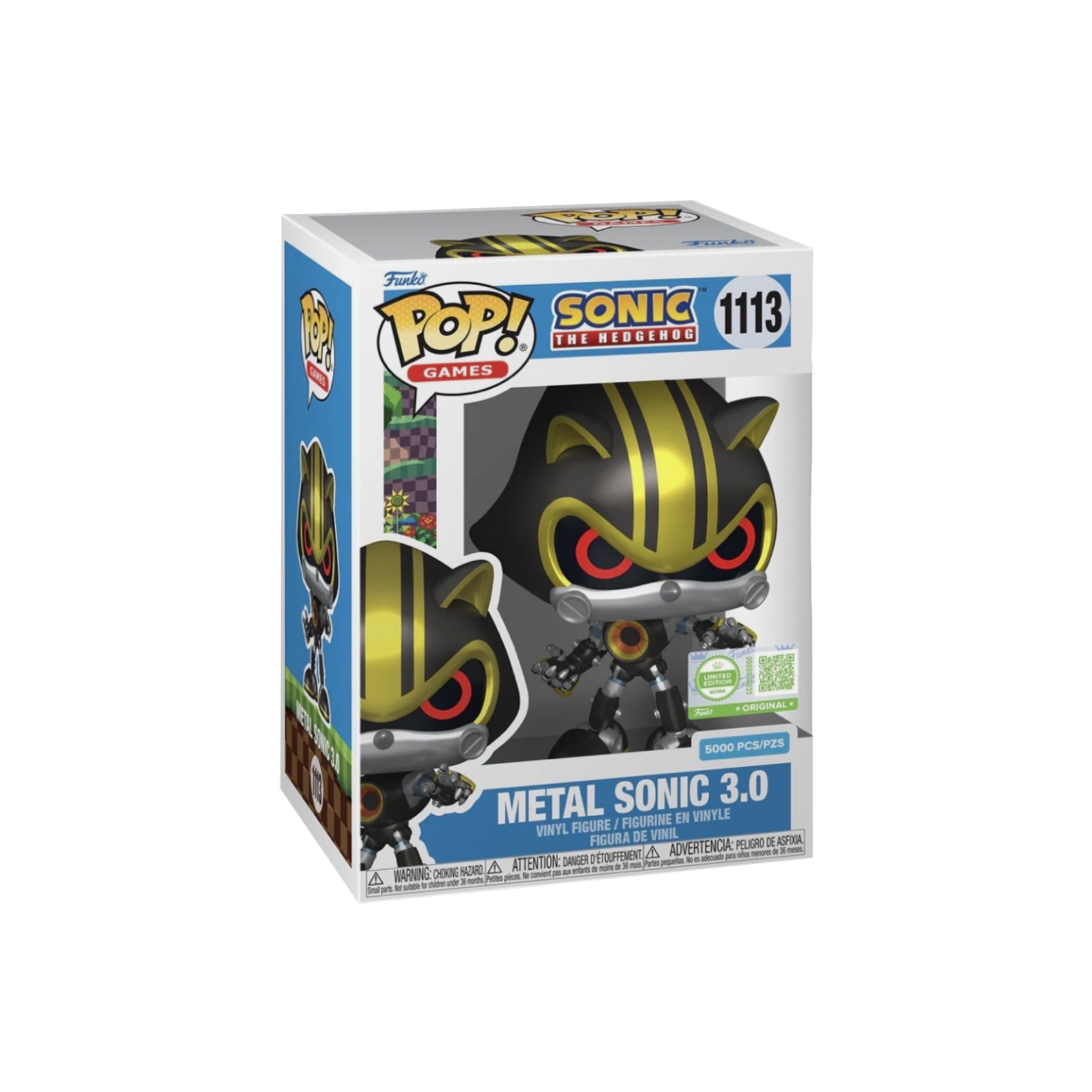 FUNKO POP METAL SONIC 3.0 LUCCA COMICS EXCLUSIVE
