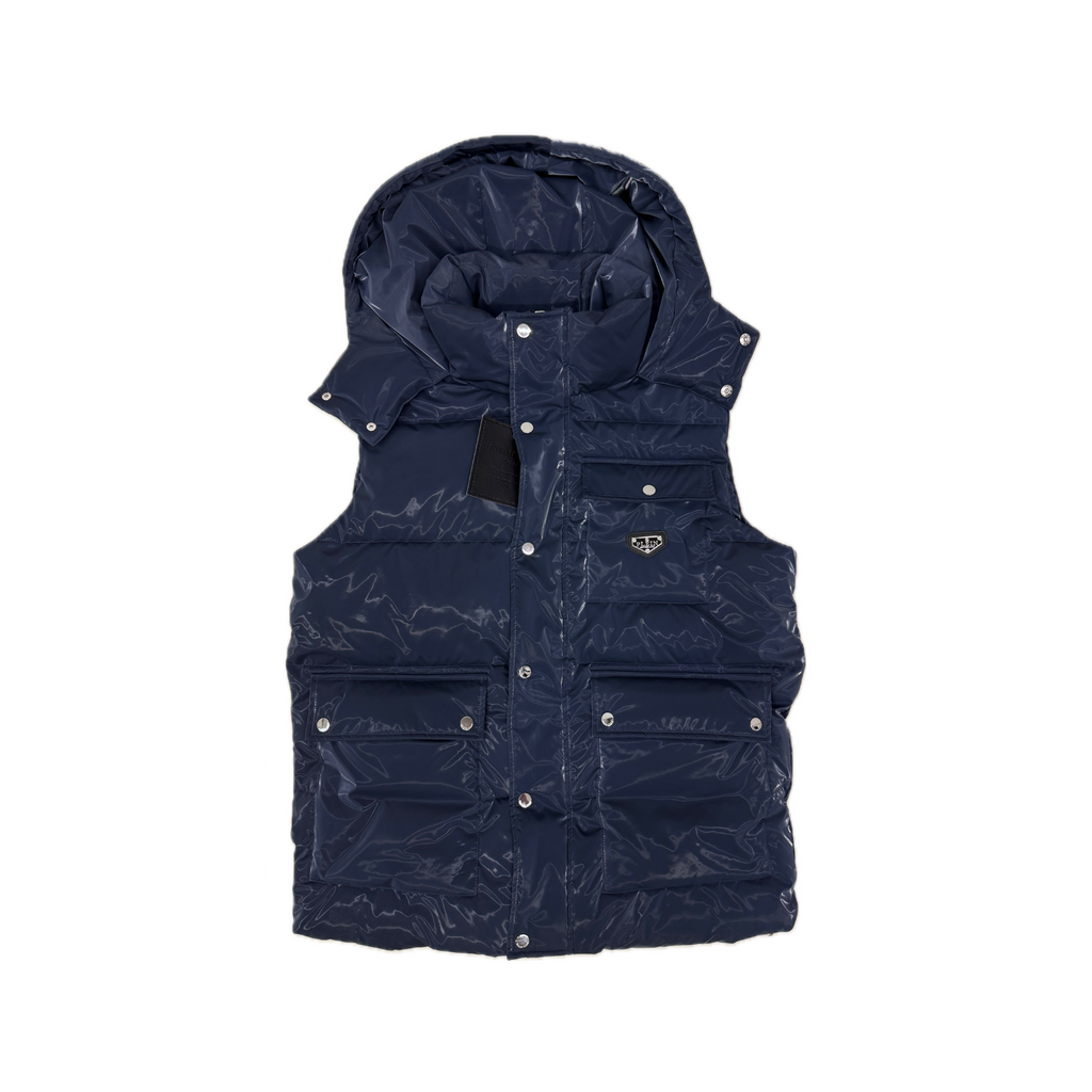 PHILIPP PLEIN SLEEVELESS PUFFER JACKET