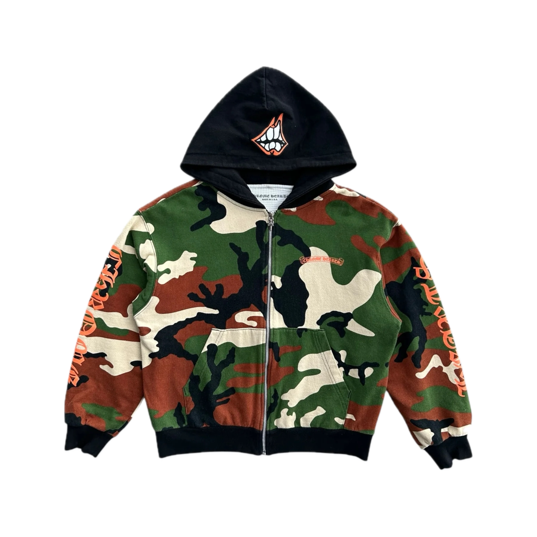 CHROME HEARTS X MATTY BOY CAUTION HOODIE