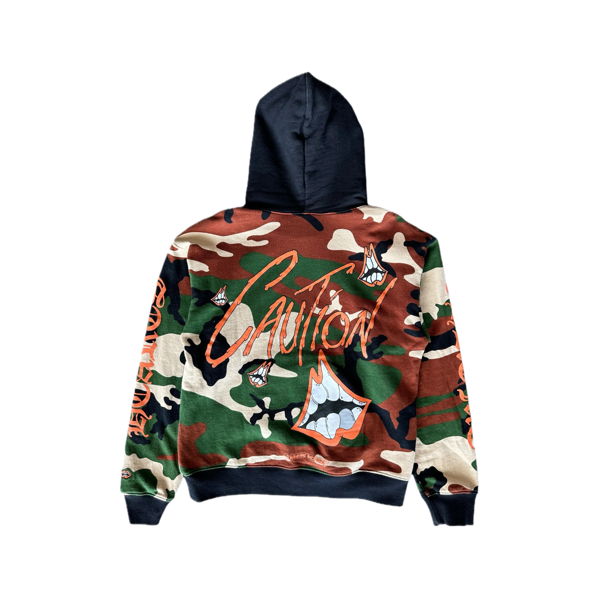 CHROME HEARTS X MATTY BOY CAUTION HOODIE