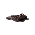 MIU MIU NAPPA MATELASSÈ SANDAL
