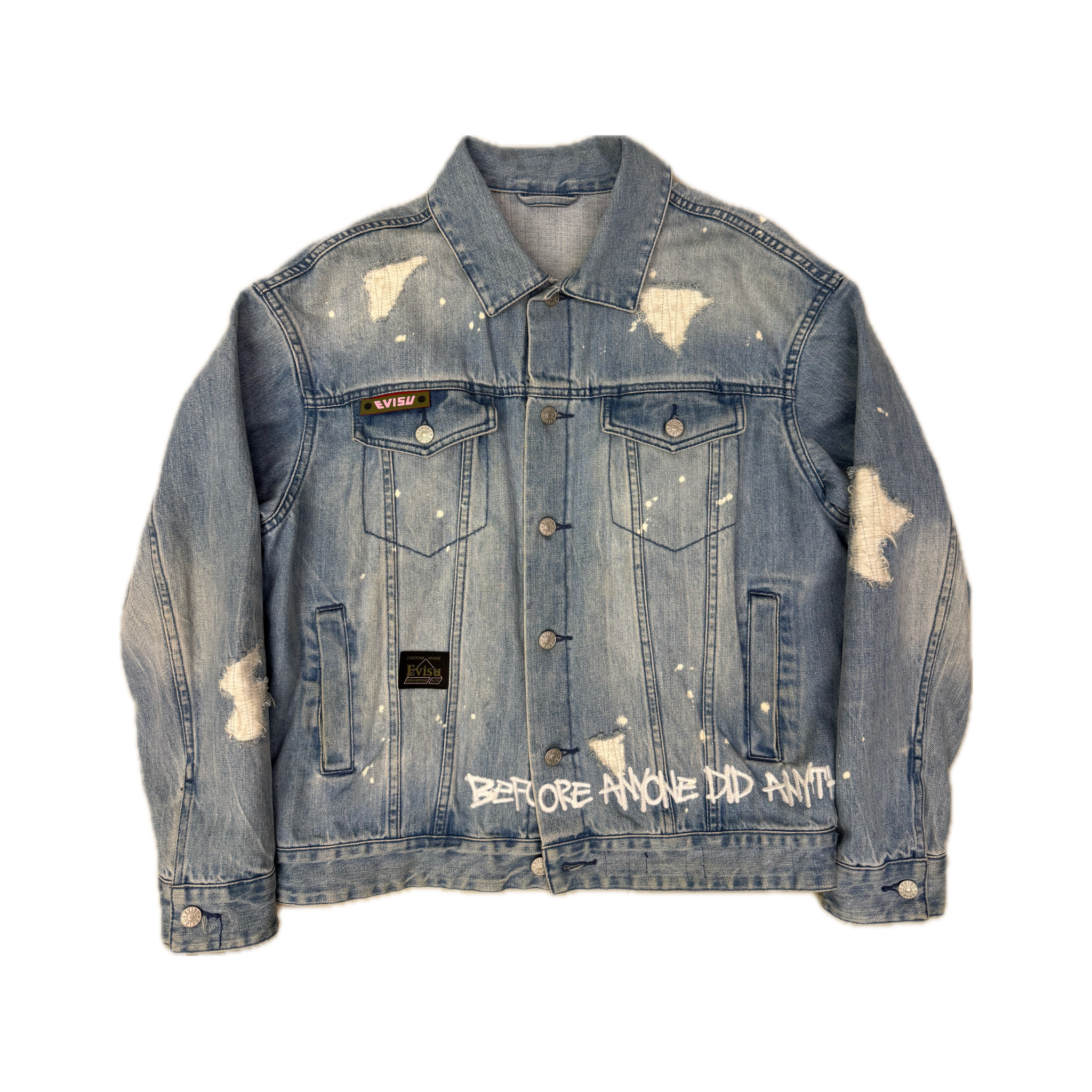 EVISU X SFERA EBBASTA DENIM JACKET